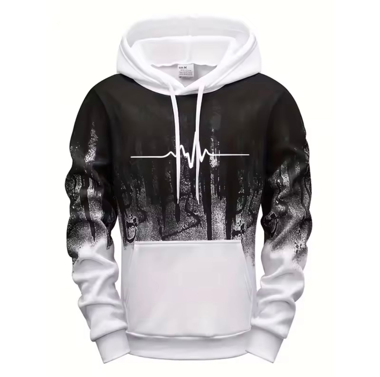 Black & White Hoodie